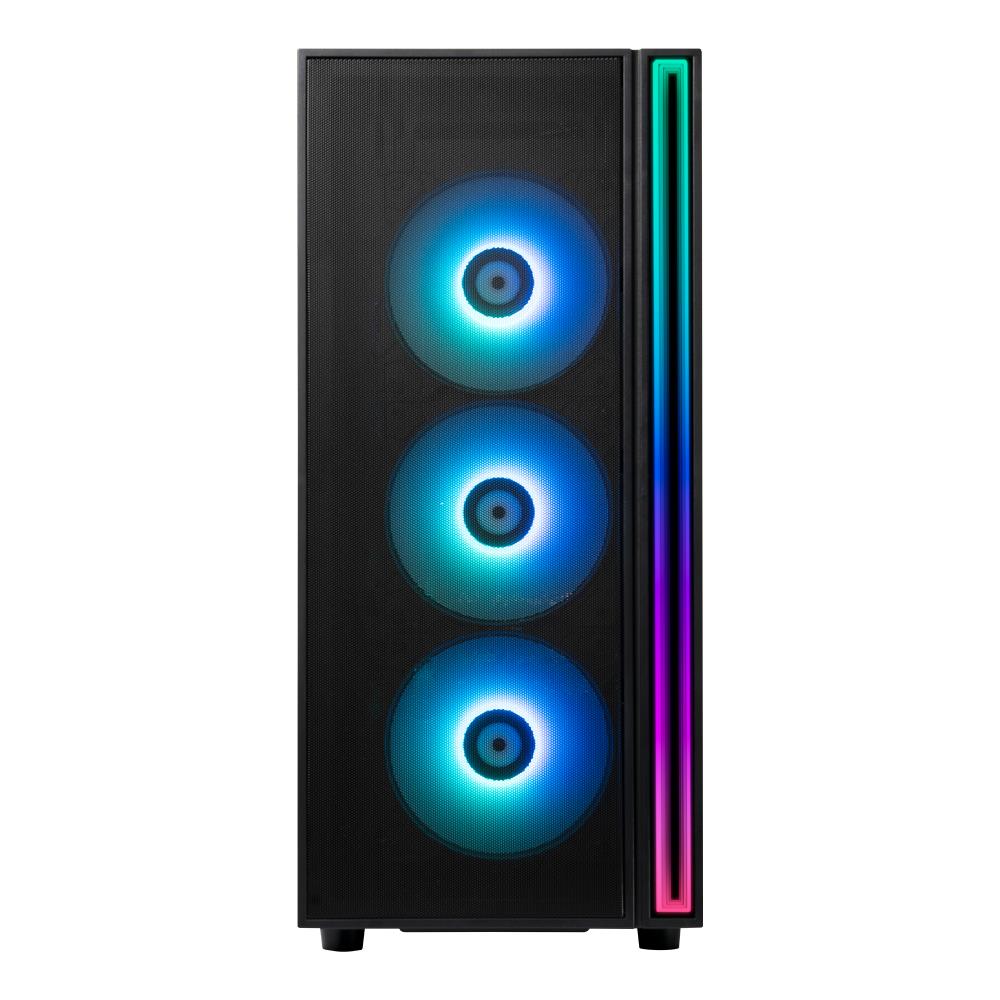 BitFenix FANG 750W 80+ Bronze Tempered Glass USB 3.0 Mesh ARGB Fan Kontrolcülü ATX Siyah Kasa