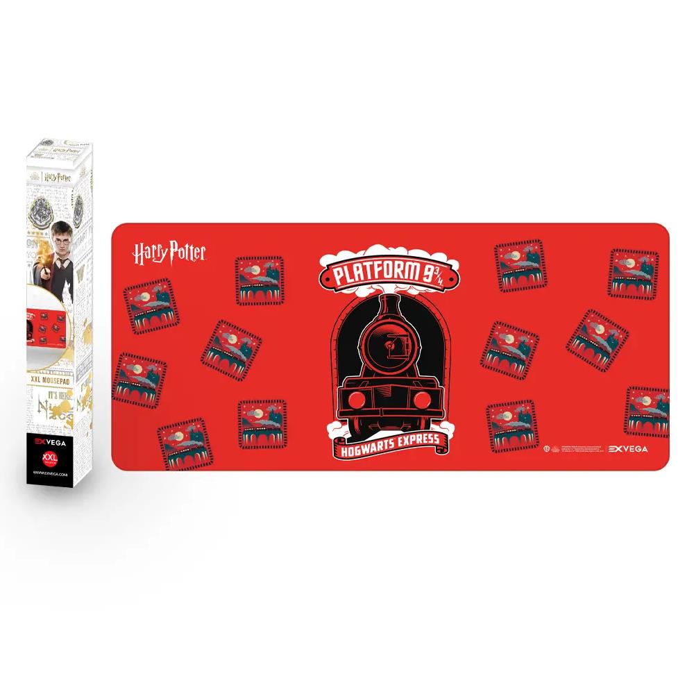 EXVEGA Harry Potter Hogwarts Express Platform 9 Kırmızı XXL Mousepad (90×40)