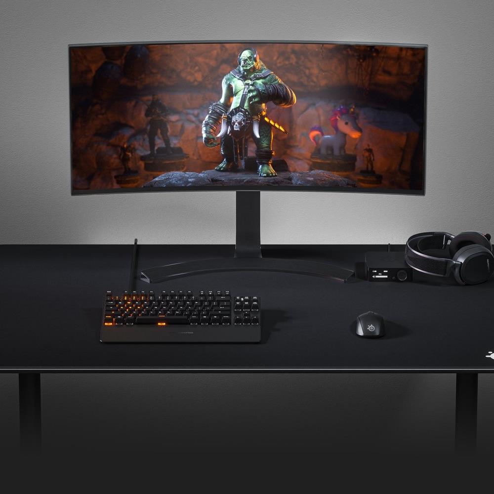 Steelseries QcK 4XL Mikro Dokumalı Yüzey ile Düşük Profilli Kumaş Mousepad
