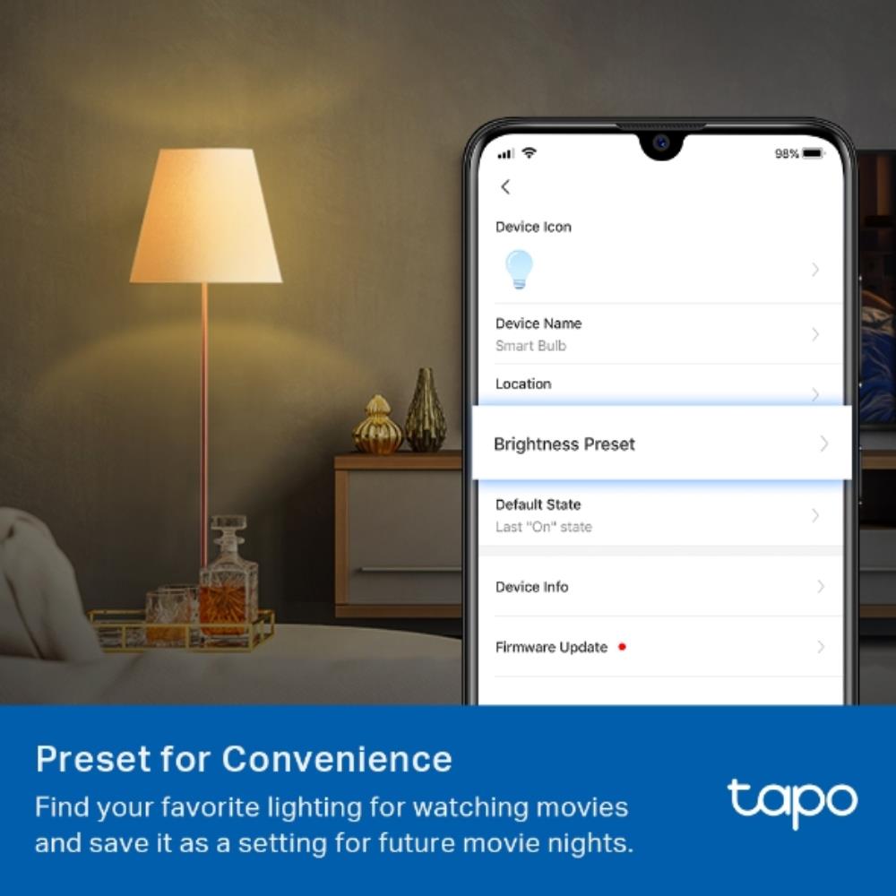 TP-LINK Tapo L510E Akıllı Wi-Fi Ampulü (2li)