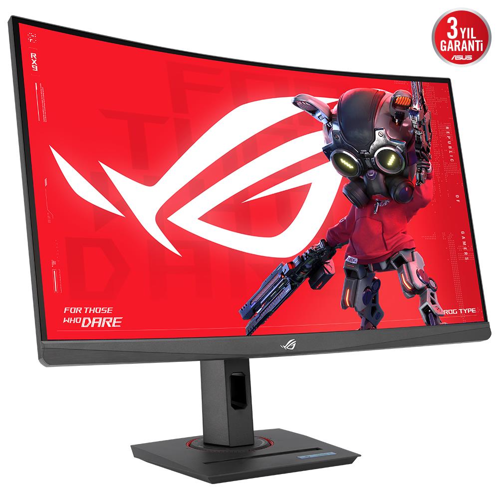 ASUS ROG STRIX XG27WCS 27" 180Hz 1ms HDMI DP Type-C Adaptive Sync HDR10 QHD Fast VA Curved Gaming Monitör