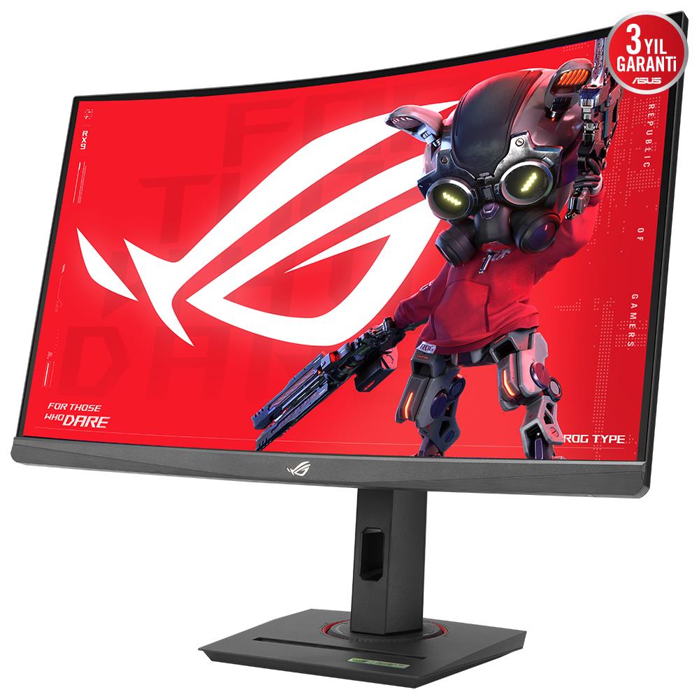 ASUS ROG STRIX XG27WCS 27" 180Hz 1ms HDMI DP Type-C Adaptive Sync HDR10 QHD Fast VA Curved Gaming Monitör