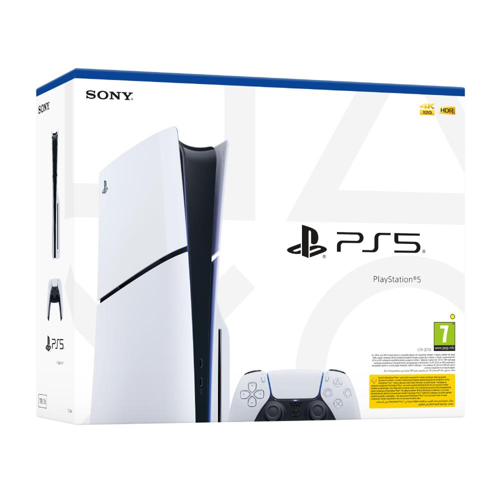 Sony PlayStation 5 Slim CD Edition 1TB Oyun Konsolu (Resmi Distribütör Garantili)