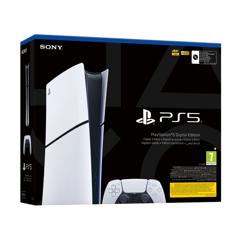 Sony PlayStation 5 Slim Digital Edition 1TB Oyun Konsolu (Resmi Distribütör Garantili)