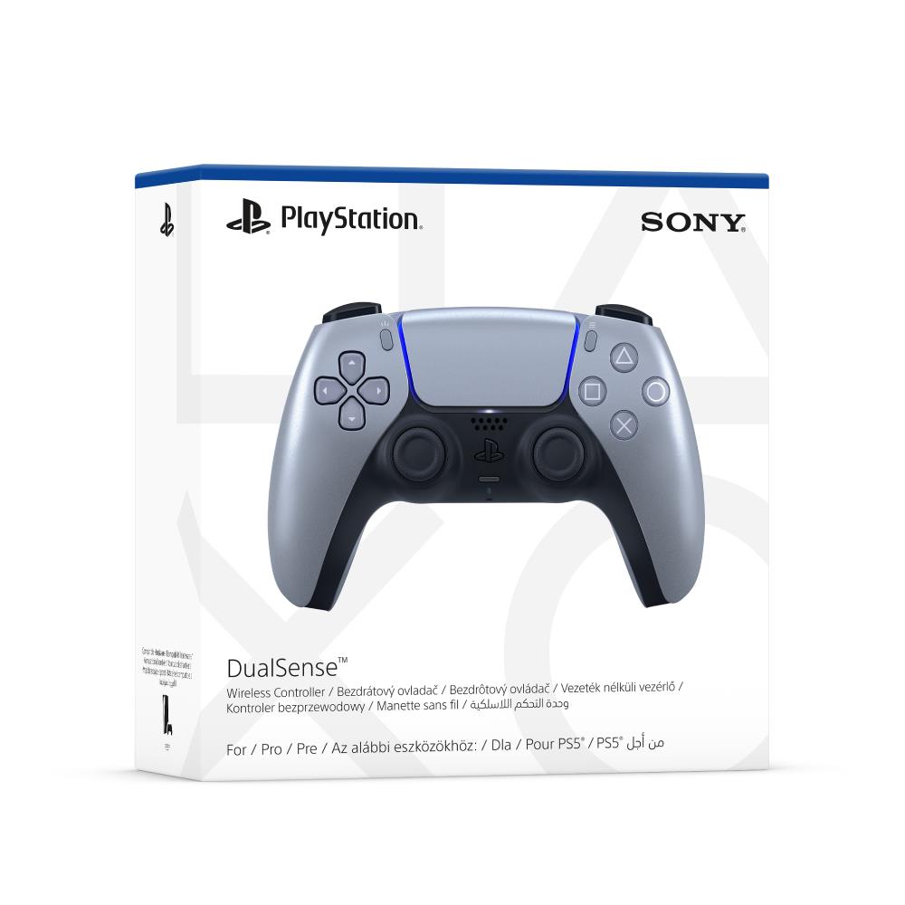 Sony DualSense Sterling Silver Kablosuz PS5 Gamepad (Resmi Distribütör Garantili)