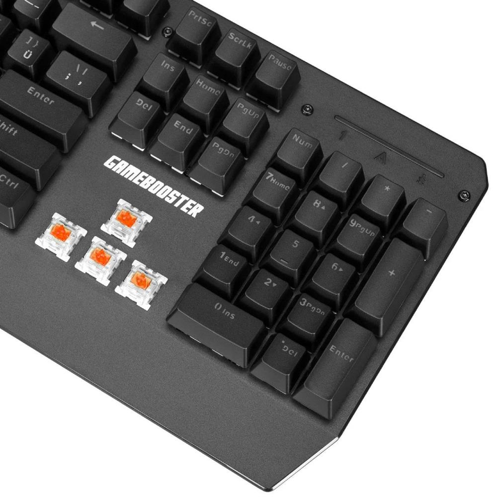 GameBooster G5R Defender Rainbow Türkçe Mekanik Red Switch Gaming Klavye