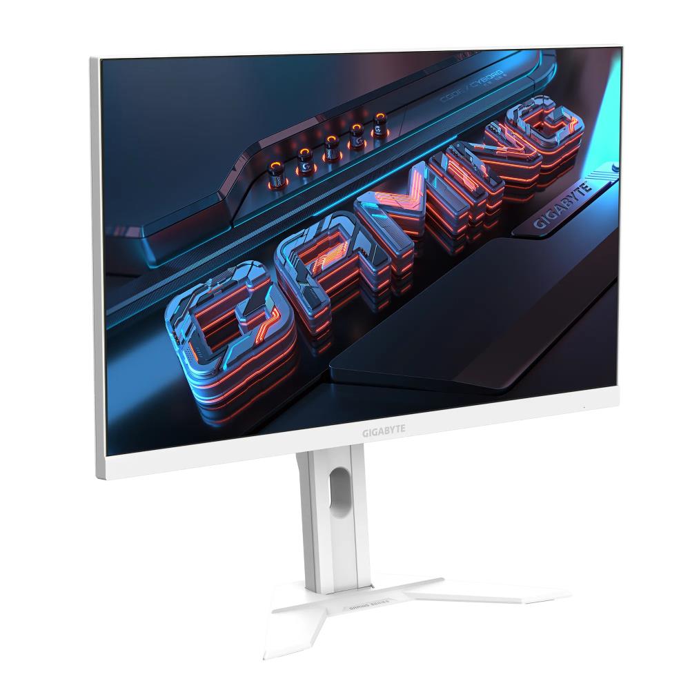 GIGABYTE M27QA ICE 27" 180Hz 1ms HDMI DP Type-C Adaptive Sync HDR400 Beyaz QHD SS IPS Gaming Monitör