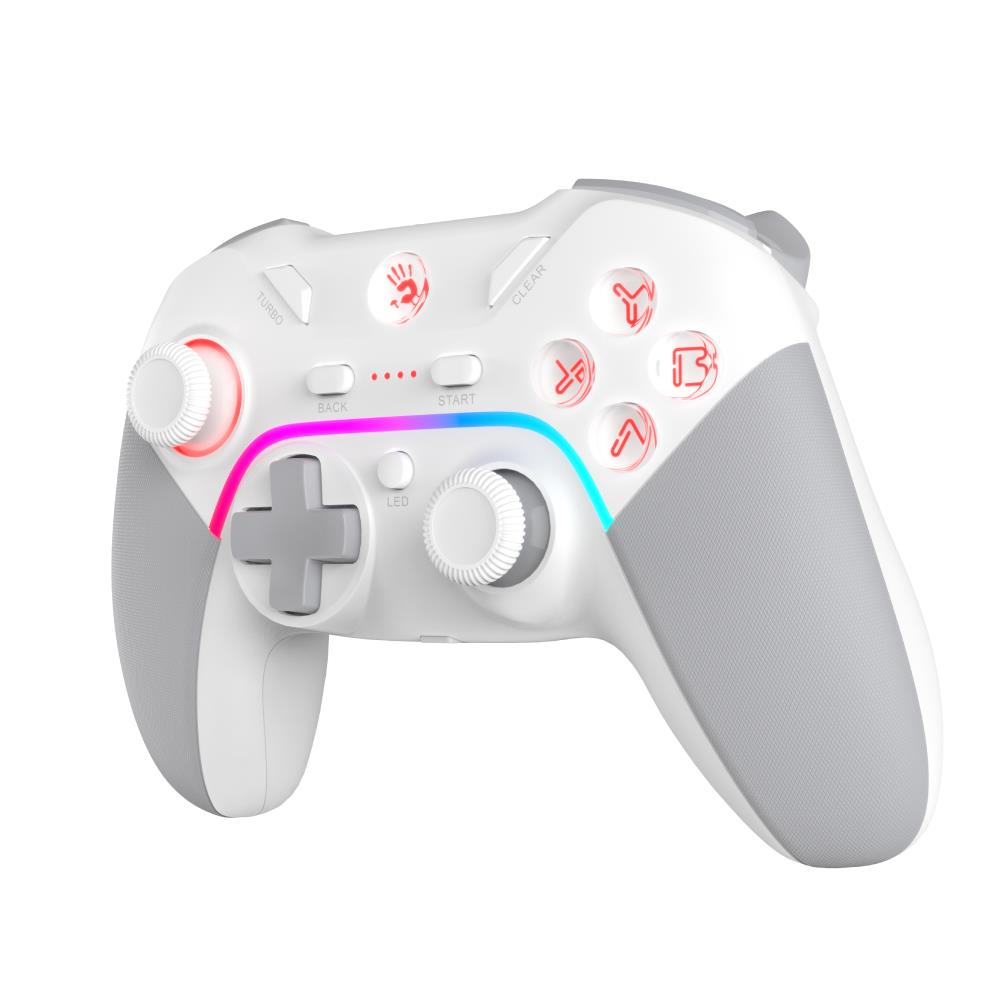 A4Tech Bloody GPW70 SPORTS Beyaz 2.4G Kablosuz RGB Gamepad