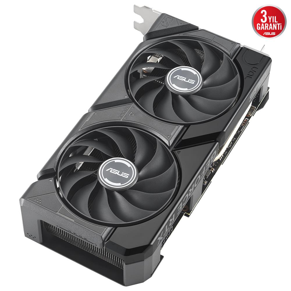 ASUS GeForce RTX 4060 DUAL OC Evo Edition 8GB GDDR6 DLSS 3 128 Bit Ekran Kartı