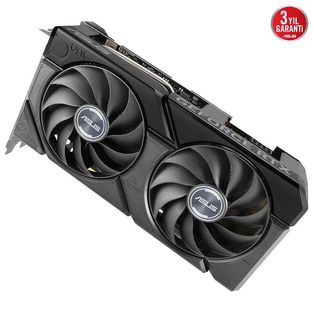 ASUS GeForce RTX 4060 DUAL OC Evo Edition 8GB GDDR6 DLSS 3 128 Bit Ekran Kartı