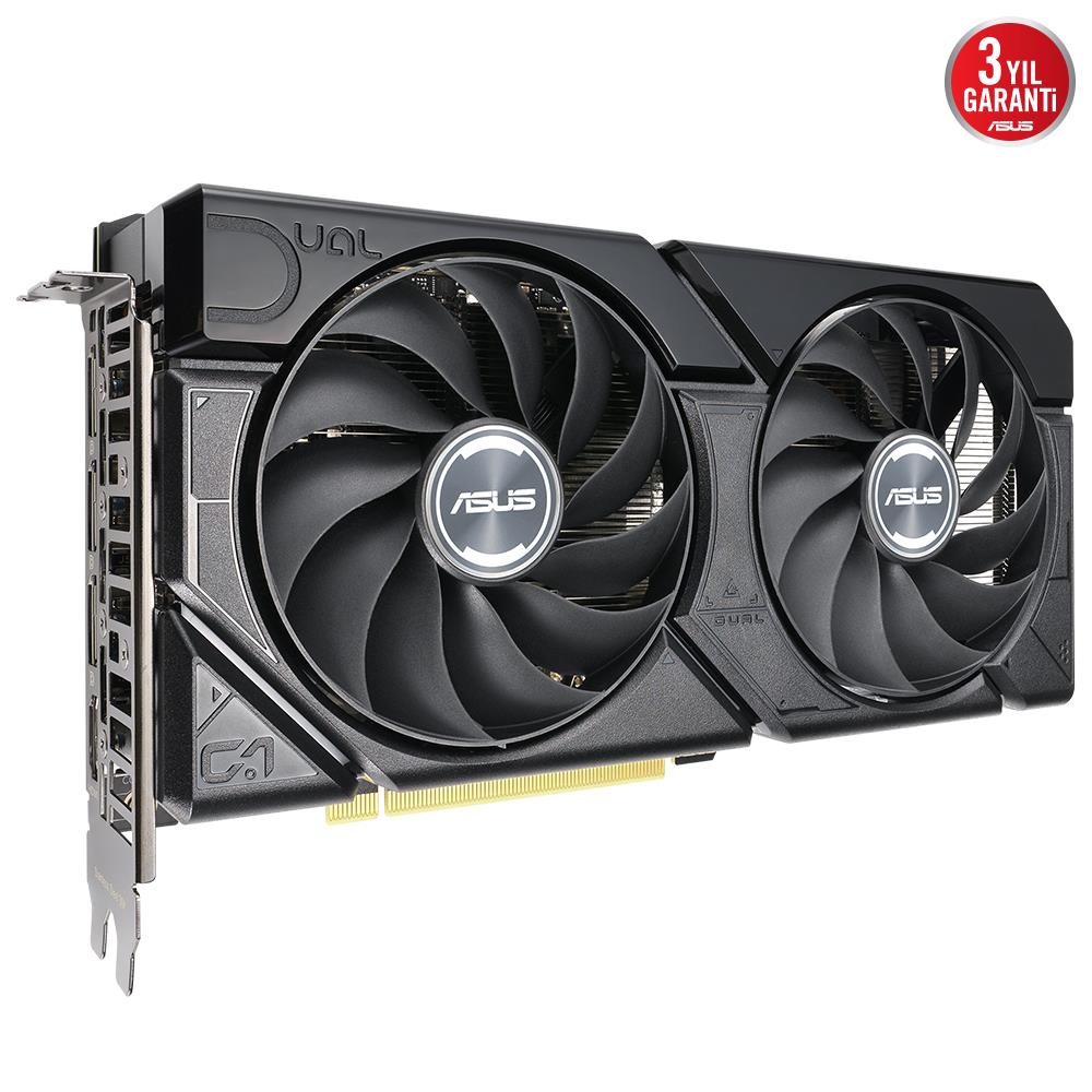 ASUS GeForce RTX 4060 DUAL OC Evo Edition 8GB GDDR6 DLSS 3 128 Bit Ekran Kartı