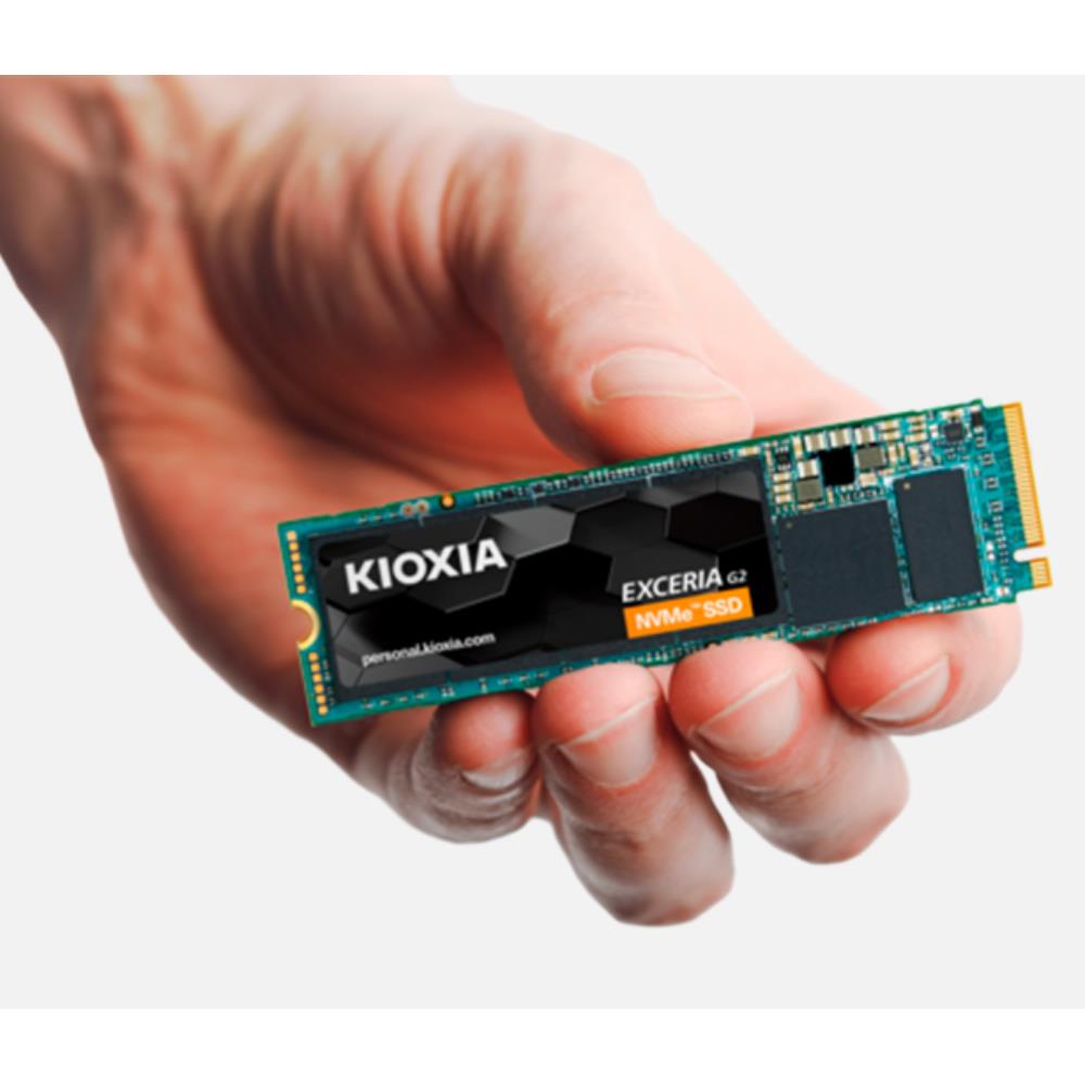 KIOXIA EXCERIA G2 500GB NVMe M.2 SSD ② KIOXIA 500GB EXCERIA G2 NVMe M.2 SSD (2100MB Okuma / 1700MB Yazma