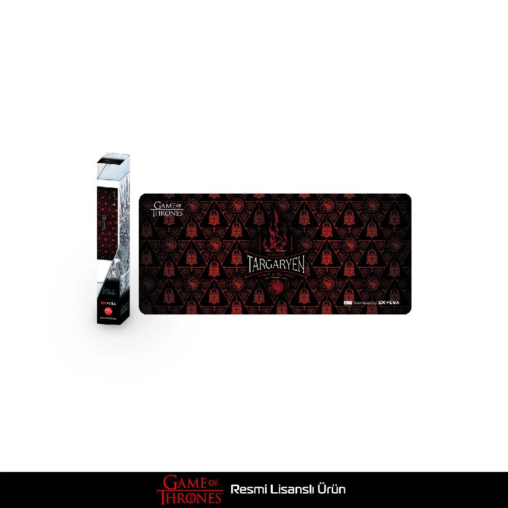 EXVEGA Game Of Thrones House Targaryen Fire And Blood XXL Mousepad (90×40)