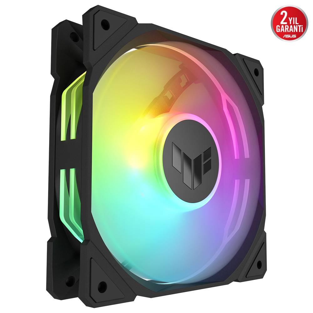 ASUS TUF GAMING TR120 Reverse ARGB 120mm Siyah Kasa Fanı