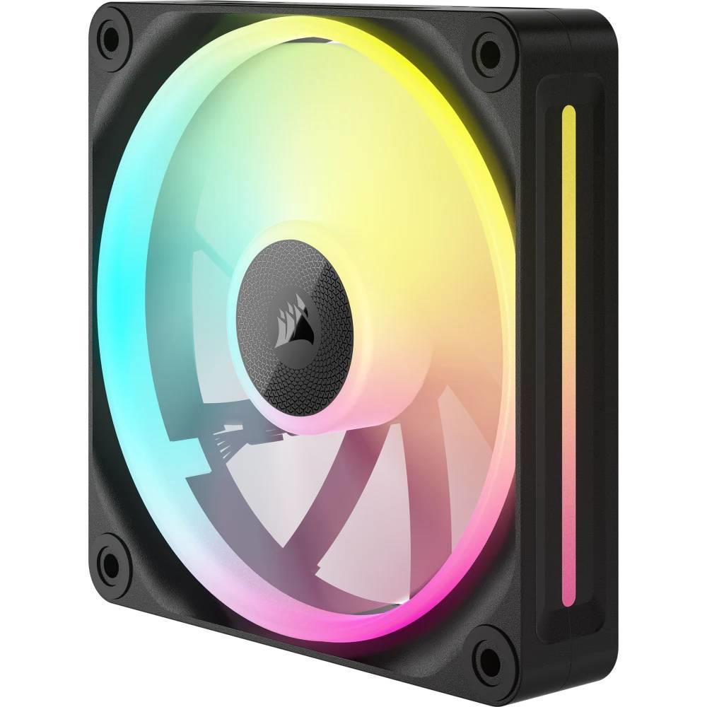 CORSAIR iCUE LINK LX120 RGB 120mm PWM Siyah Üçlü Kasa Fanı