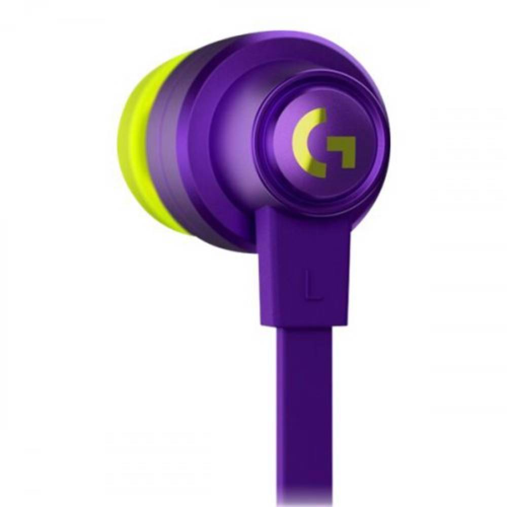 Logitech G333 Mor Kulak İçi Oyuncu Kulaklığı