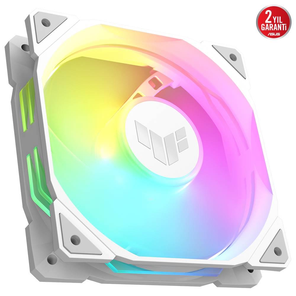 ASUS TUF GAMING TR120 ARGB 120mm Beyaz Kasa Fanı