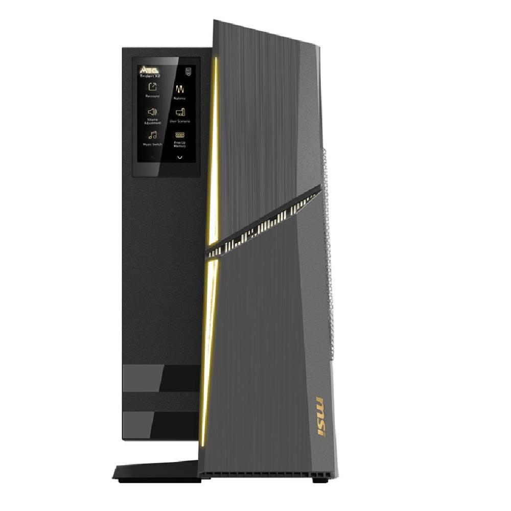 MSI MEG TRIDENT X2 14NUF7-458EU I7-14700KF 32GB DDR5 2TB SSD RTX4070 Ti SUPER VENTUS 3X 16G GDDR6X W11 Siyah Gaming Pc