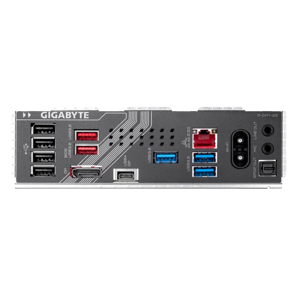GIGABYTE Z890 GAMING X WIFI7 9200MHz OC DDR5 Soket 1851 M.2 HDMI DP Thunderbolt 4 ATX Anakart