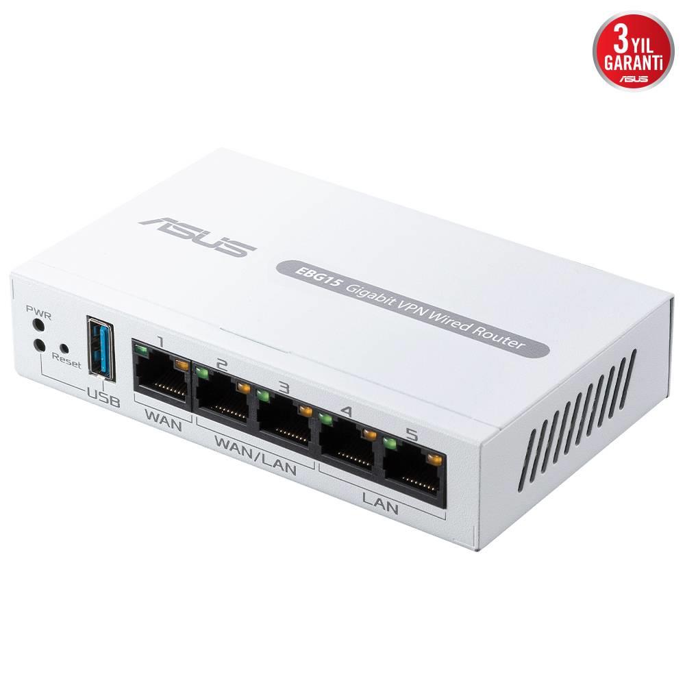 ASUS EBG15 AiMesh AiProtection Pro Gigabit VPN ExpertWiFi Kablolu Router