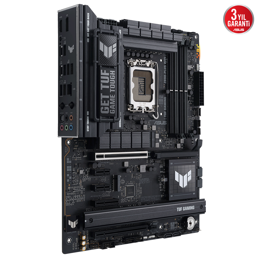 ASUS TUF GAMING Z890-PLUS WIFI 9066MHz OC WiFi 7 DDR5 Soket 1851 M