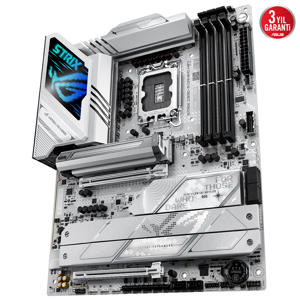 ASUS ROG STRIX Z890-A GAMING WIFI 9066MHz OC WiFi 7 DDR5 Soket