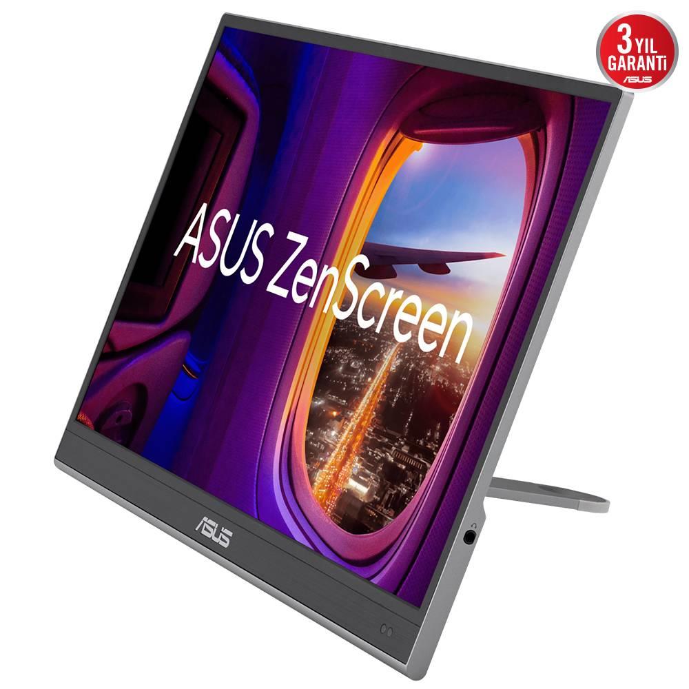 ASUS ZenScreen OLED MQ16AHE 15.6" 60Hz 1ms Mini HDMI Type-C HDR10 FHD OLED Taşınabilir Monitör