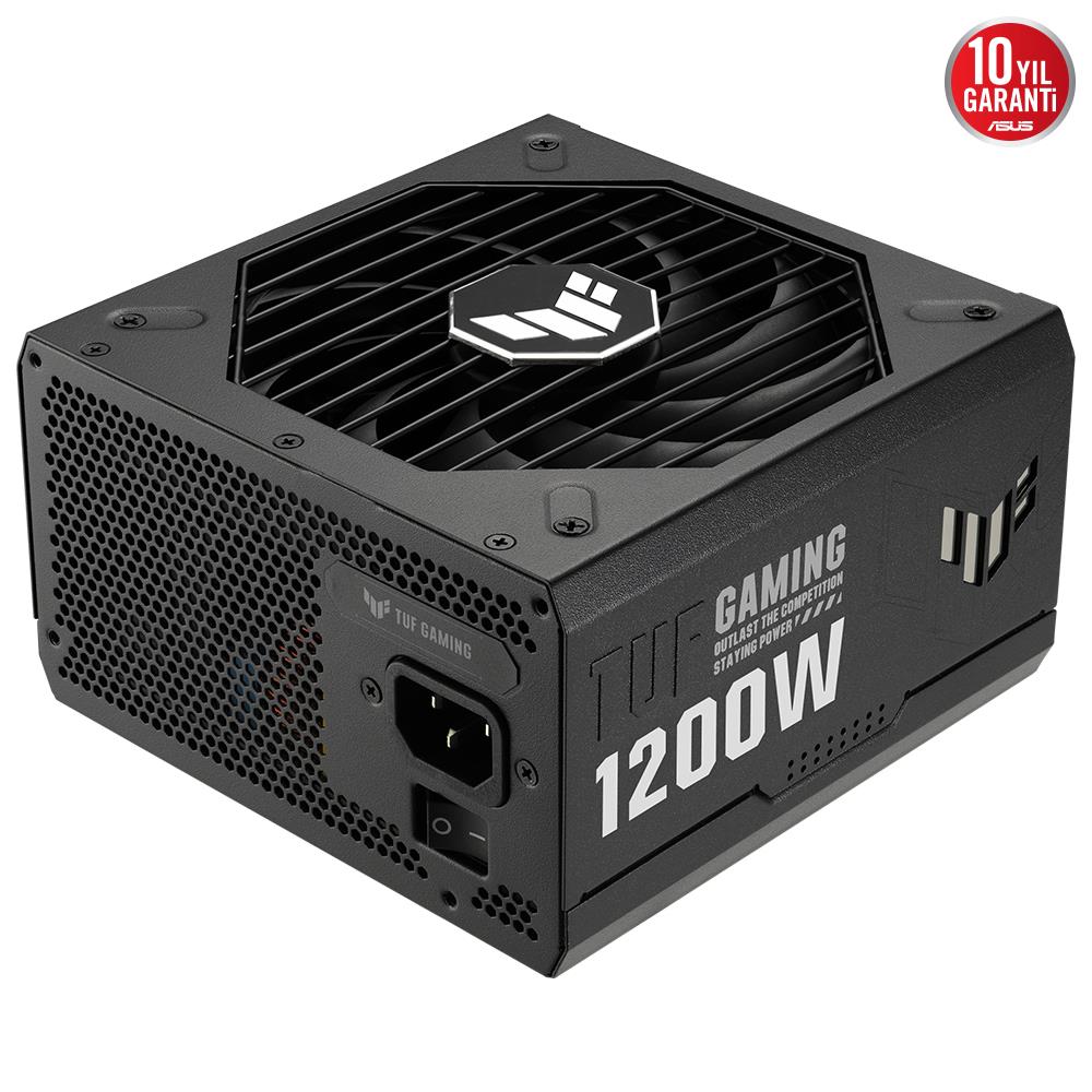 ASUS TUF GAMING 1200G 1200W 80+ Gold ATX 3.1 120mm Fanlı PSU