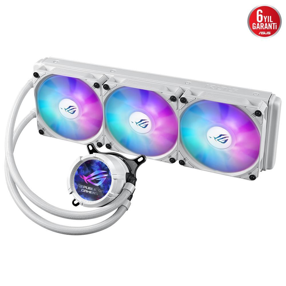 ASUS ROG STRIX LC III 360 ARGB LCD 360mm Beyaz İşlemci Sıvı Soğutucu