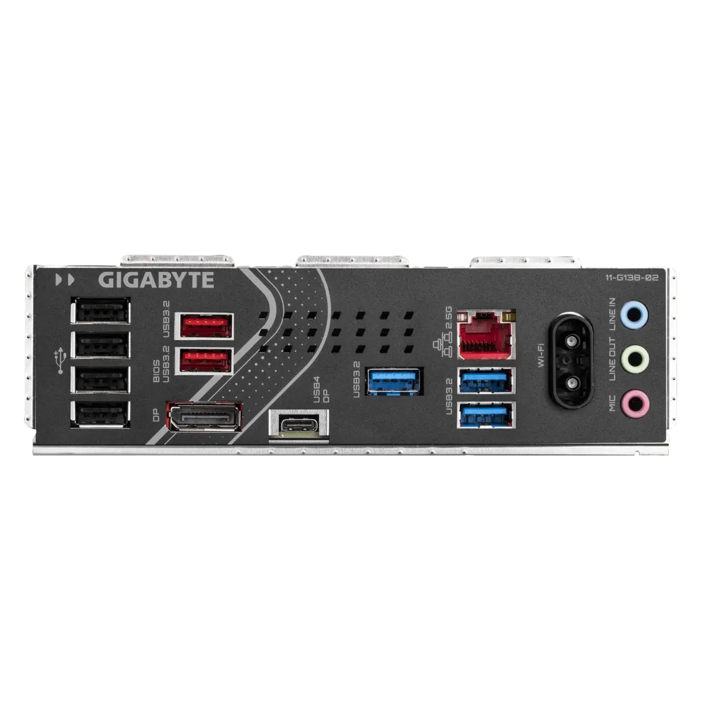 GIGABYTE Z890 EAGLE WIFI7 9200MHz OC DDR5 Soket 1851 M.2 DP Thunderbolt 4 ATX Anakart
