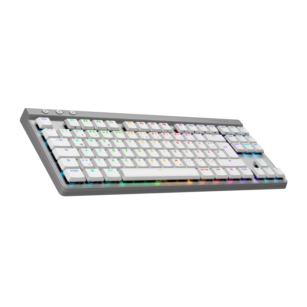Logitech G515 LIGHTSPEED TKL RGB Kablosuz İngilizce Mekanik Beyaz Gaming Klavye
