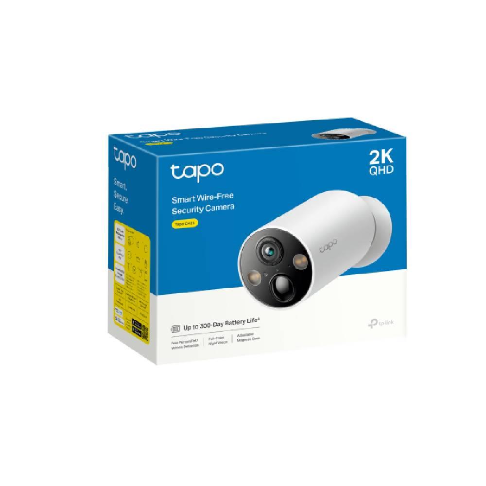TP-LINK Tapo C425 Akıllı Kablosuz 2K QHD Güvenlik Kamerası Sistemi