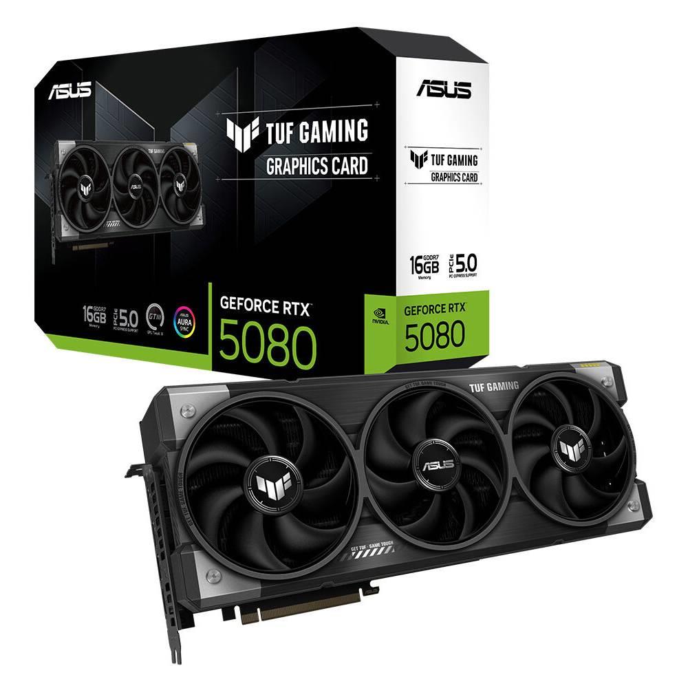 ASUS TUF Gaming GeForce RTX 5080 16GB GDDR7 DLSS 4 256 Bit Ekran Kartı