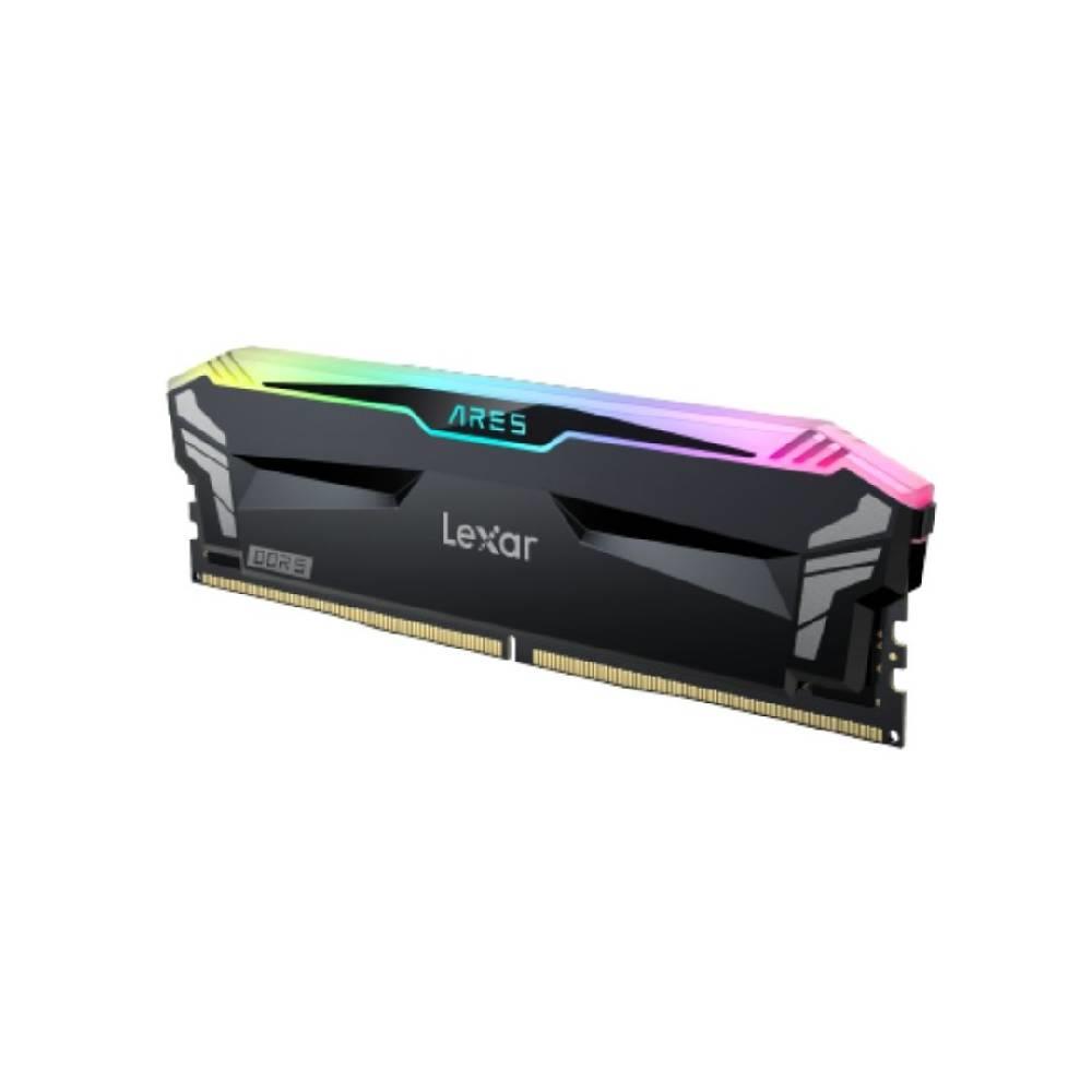 Lexar 32GB (2x16GB) Ares RGB 6000MHz CL30 XMP/EXPO DDR5 Siyah Dual Kit Ram