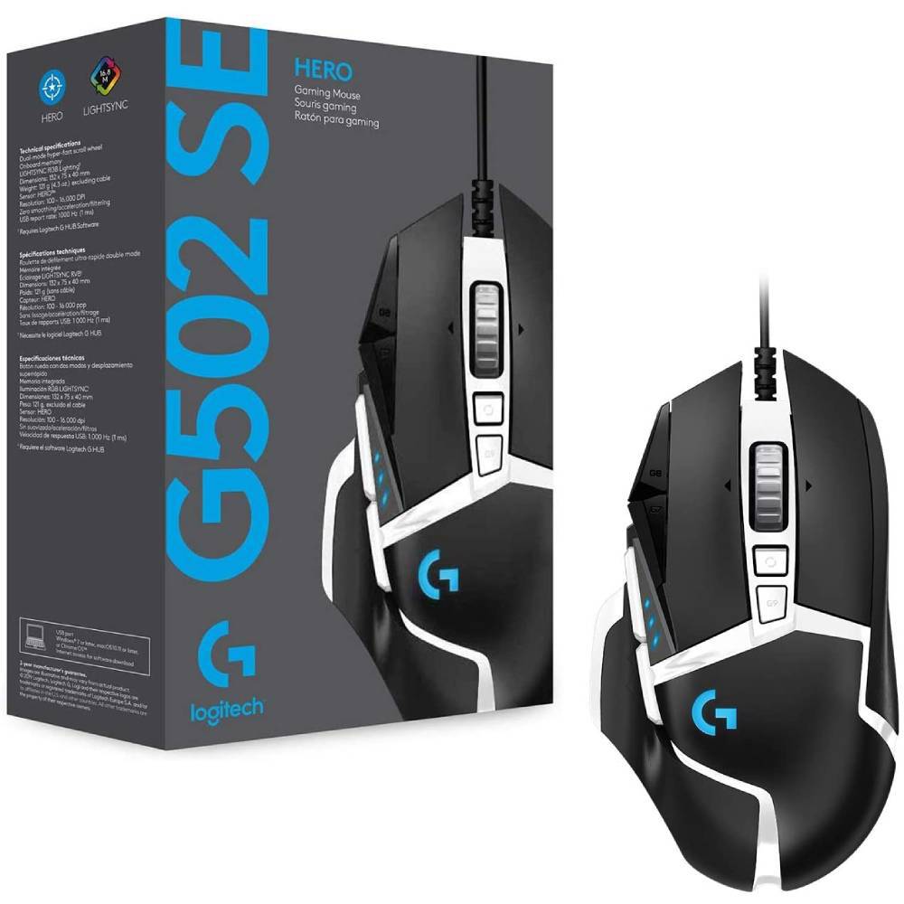Logitech G502 HERO SE Kablolu Gaming Mouse