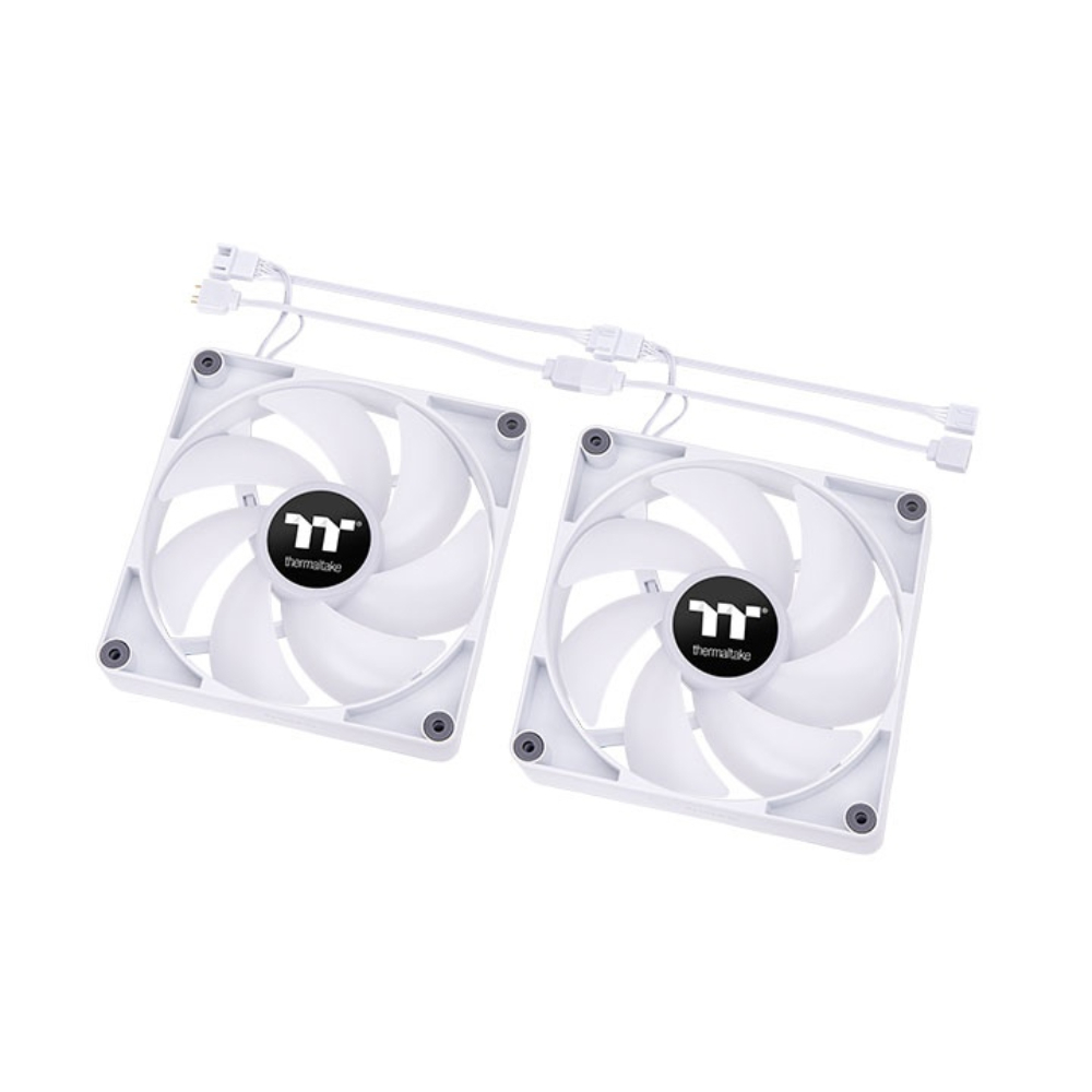 Thermaltake CT120 120mm ARGB Sync Beyaz Kasa Fanı (2-Fan Pack)