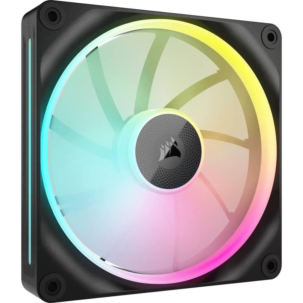 CORSAIR iCUE LINK LX140 RGB 140mm PWM Siyah İkili Kasa Fanı