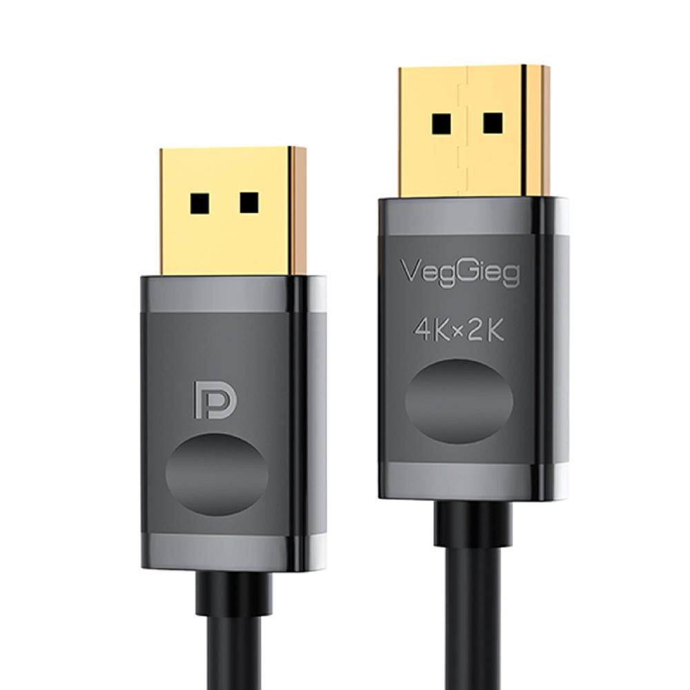 VegGieg 4K-60Hz 2K-165Hz Displayport 1.2 Kablo (3 Metre)