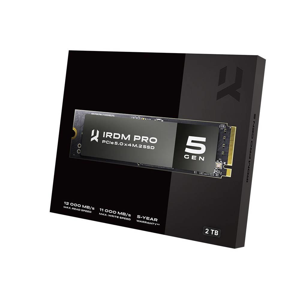 GOODRAM 2TB IRDM PRO Gen5 M.2 2280 SSD 12000MB Okuma / 11000MB Yazma