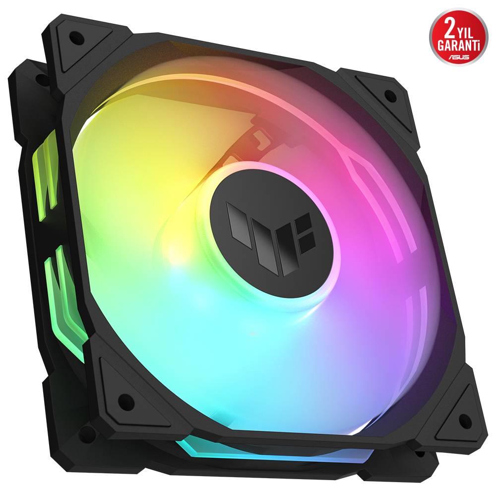 ASUS TUF GAMING TR120 Reverse ARGB 120mm Üçlü Siyah Kasa Fanı