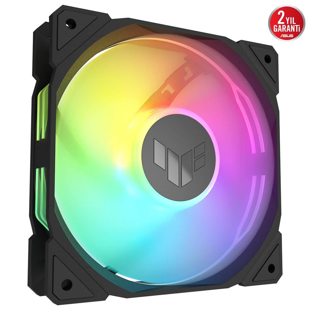 ASUS TUF GAMING TR120 Reverse ARGB 120mm Üçlü Siyah Kasa Fanı