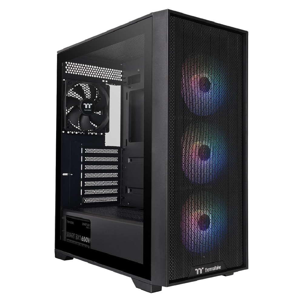 Thermaltake V290 TG 650W 80+ Bronze ARGB USB 3.0 Siyah ATX Mid Tower Kasa