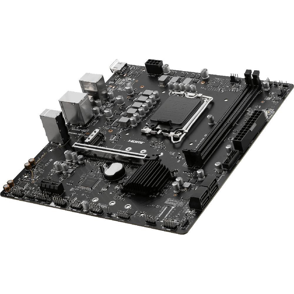MSI PRO B760M-B 4800MHz (OC) DDR4 Soket 1700 M.2 HDMI mATX Anakart