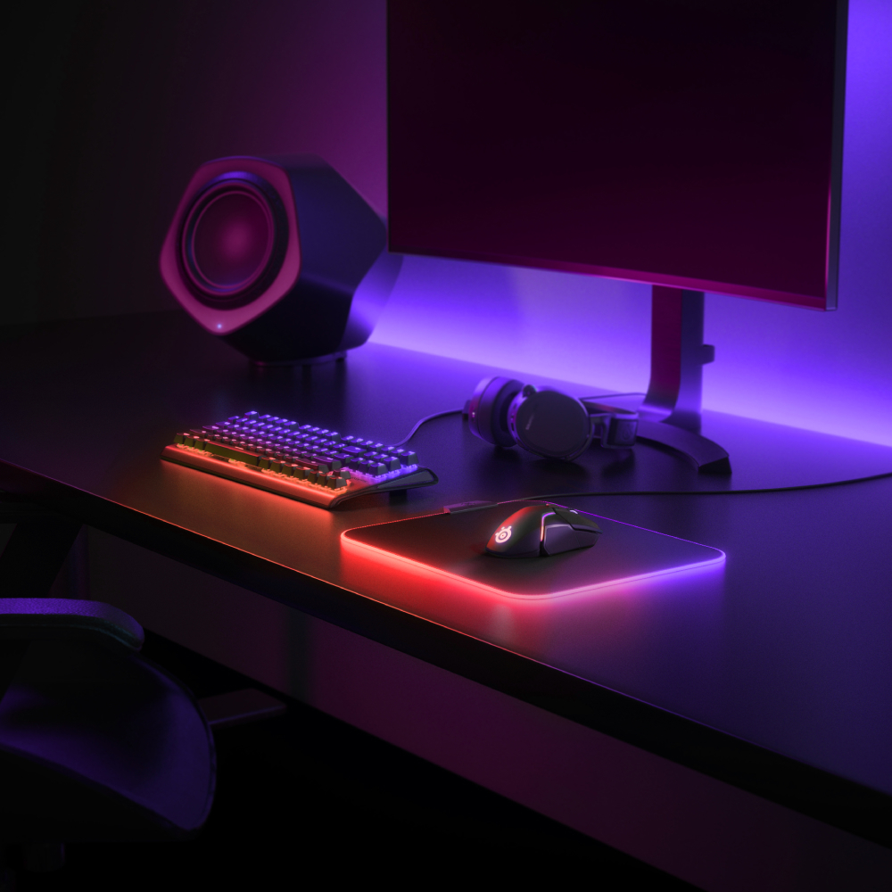 SteelSeries QcK Prism Cloth M Gaming Mouse Pad