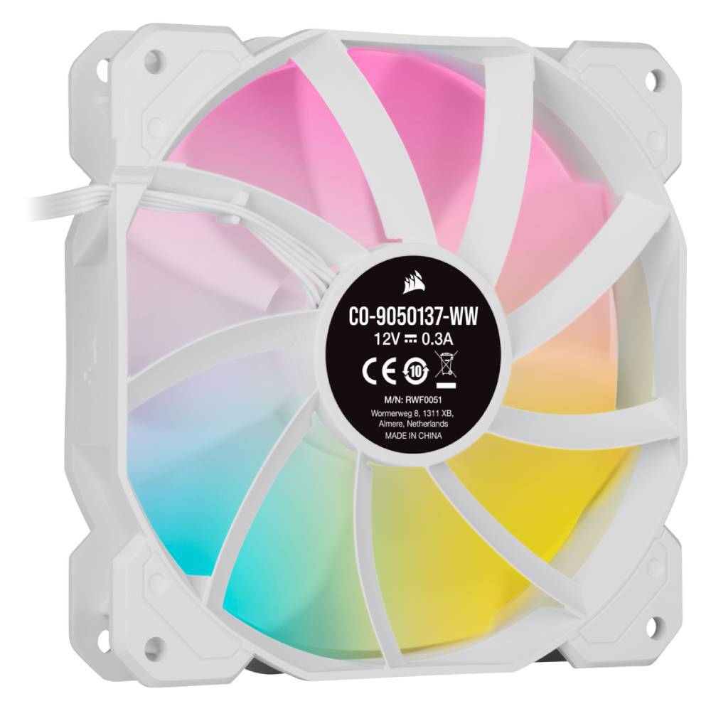 CORSAIR iCUE SP120 RGB ELITE 120mm Fan (3 lü Paket + Fan Kontrolcülü)