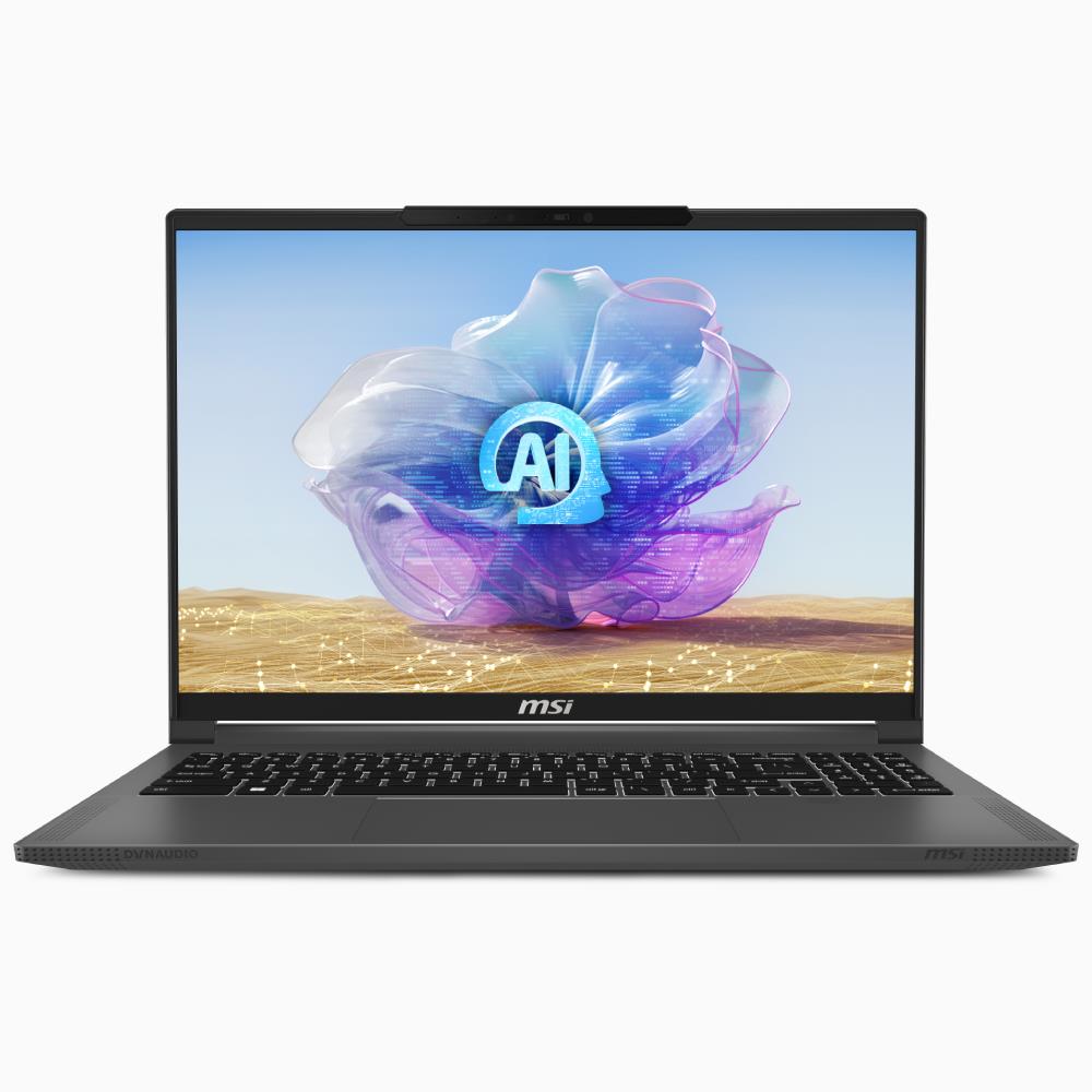 MSI CREATOR 16 AI STUDIO A1VHG-023TR ULTRA 9 185H 32GB DDR5 RTX4080 GDDR6 12GB 2TB SSD 16" UHD+ 120Hz W11P Gaming Notebook