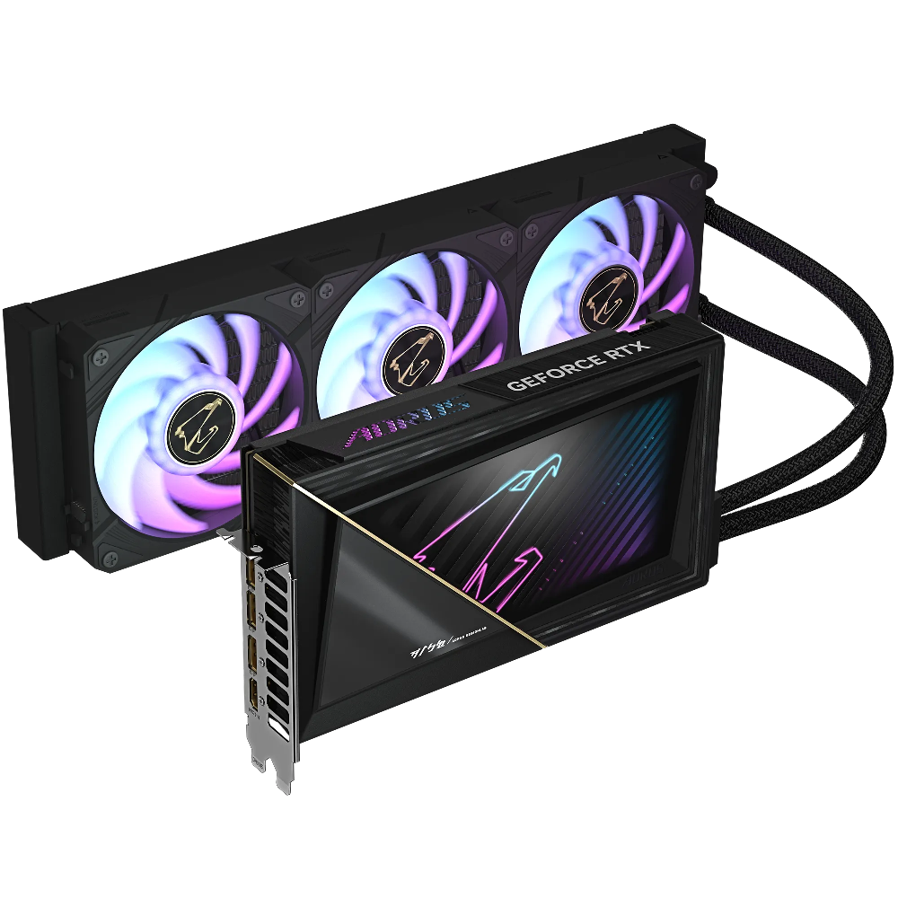 GIGABYTE AORUS GeForce RTX 5090 XTREME WATERFORCE 32G GDDR7 DLSS 4 512 Bit Ekran Kartı