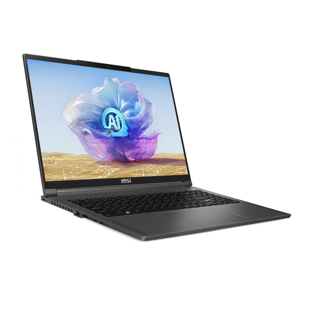 MSI CREATOR 16 AI STUDIO A1VHG-023TR ULTRA 9 185H 32GB DDR5 RTX4080 GDDR6 12GB 2TB SSD 16" UHD+ 120Hz W11P Gaming Notebook