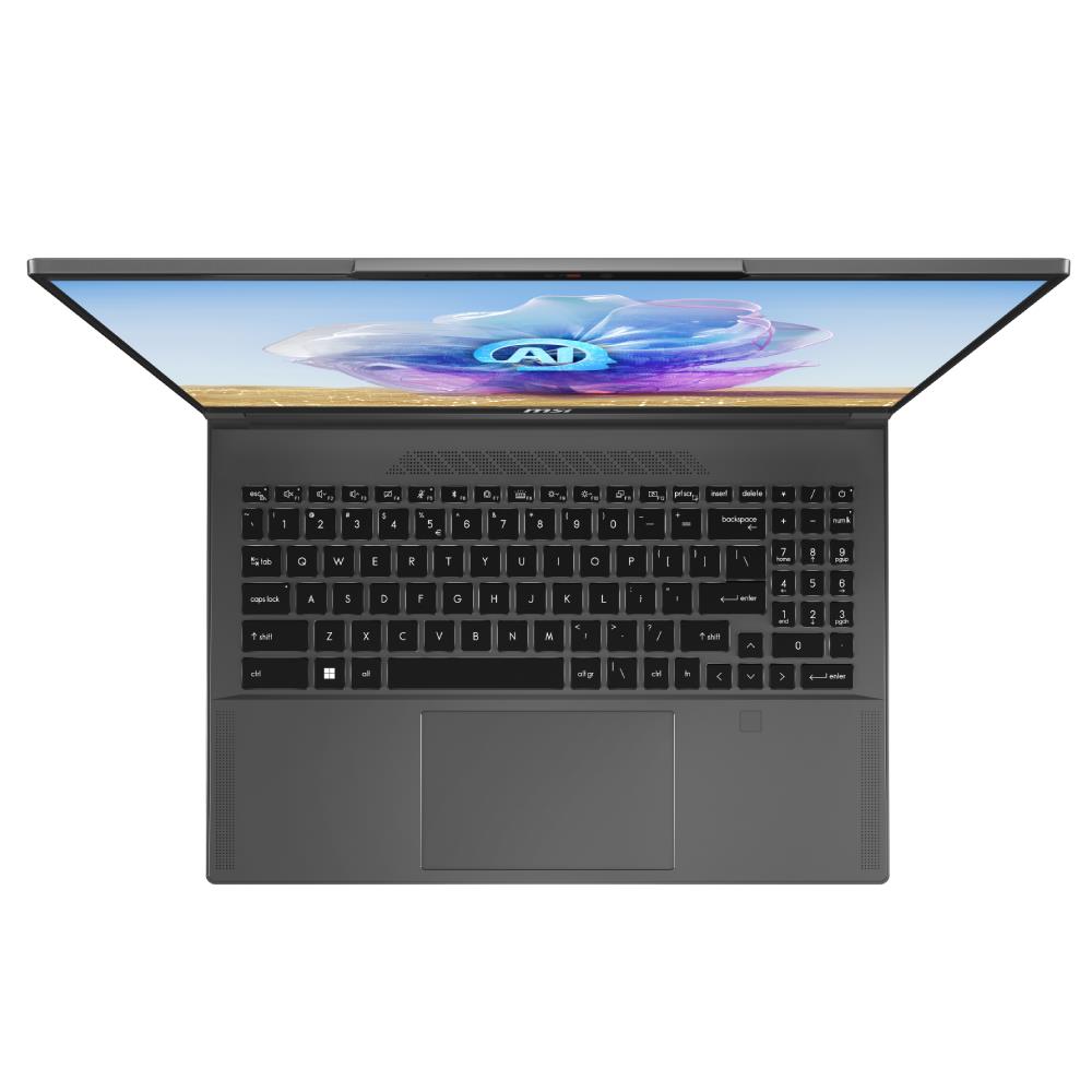 MSI CREATOR 16 AI STUDIO A1VHG-023TR ULTRA 9 185H 32GB DDR5 RTX4080 GDDR6 12GB 2TB SSD 16" UHD+ 120Hz W11P Gaming Notebook