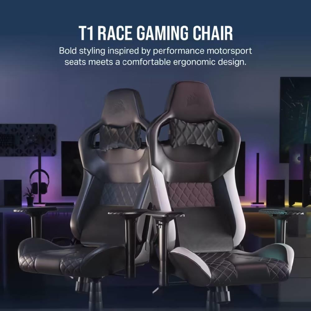 CORSAIR T1 RACE Siyah Oyuncu Koltuğu